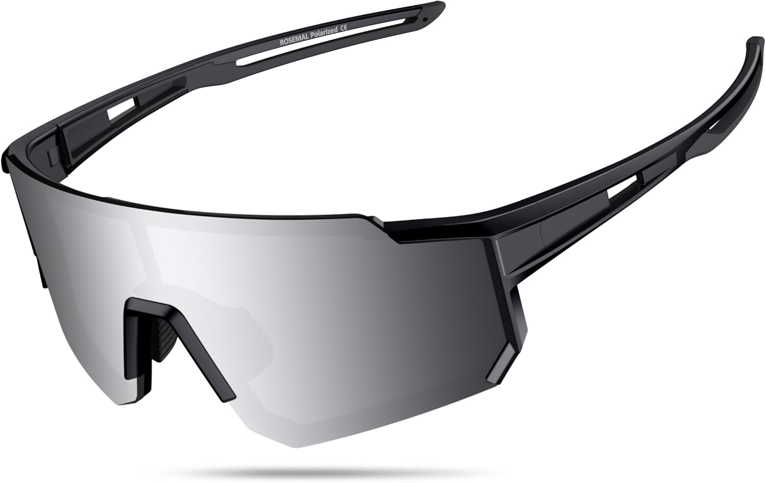 Поляризованные спортивные солнцезащитные очки для мужчин, женщин и молодежи: бейсбол, бег, велоспорт, вождение, рыбалка, теннис, гольф, мотоцикл, TAC UV400 TR90 Rosemal, Silver
Поляризованные спортивные солнцезащитные очки для мужчин, женщин и молодежи: бейсбол, бег, велоспорт, вождение, рыбалка, теннис, гольф, мотоцикл, TAC UV400 TR90 Rosemal, Silver