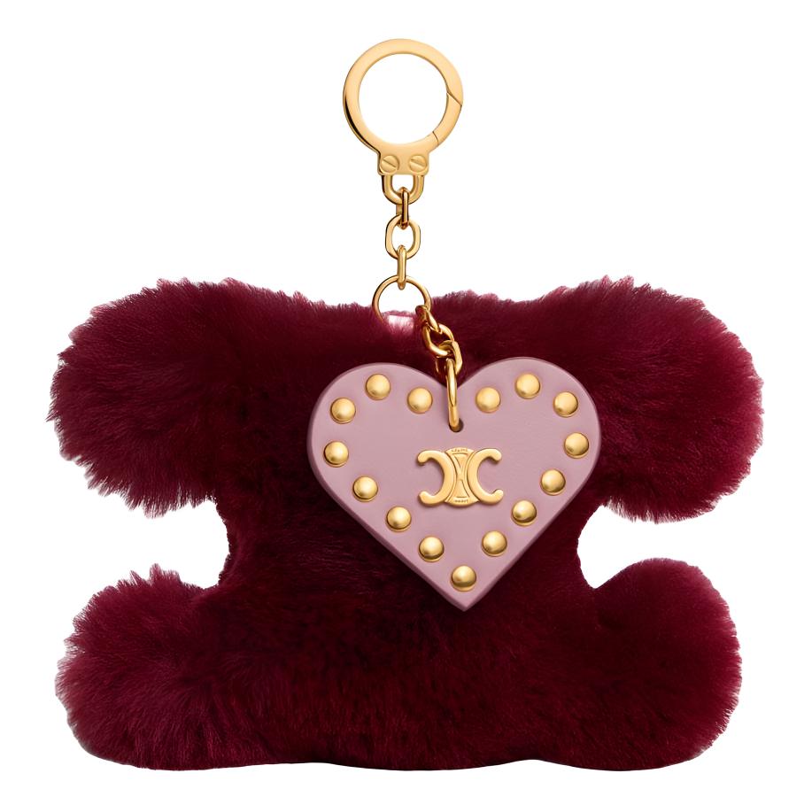 Аксессуар для сумки Triomphe Wool Pendant CELINE, бордовый красный
Аксессуар для сумки Triomphe Wool Pendant CELINE, бордовый красный