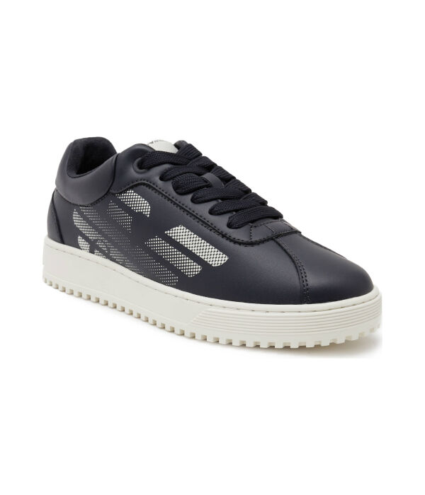 Кроссовки snk действие Emporio Armani, черный
Кроссовки snk действие Emporio Armani, черный