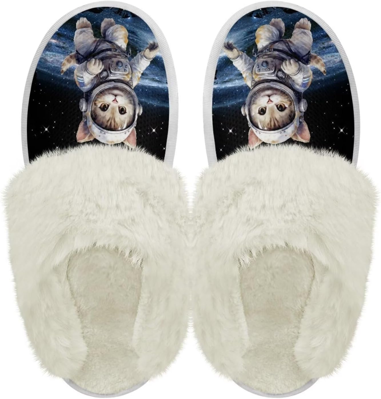 Хлопковые тапочки PJHEQOXE с пушистыми краями, домашние тапочки для дома и улицы, хлопковые тапочки унисекс, Astronaut Cat
Хлопковые тапочки PJHEQOXE с пушистыми краями, домашние тапочки для дома и улицы, хлопковые тапочки унисекс, Astronaut Cat