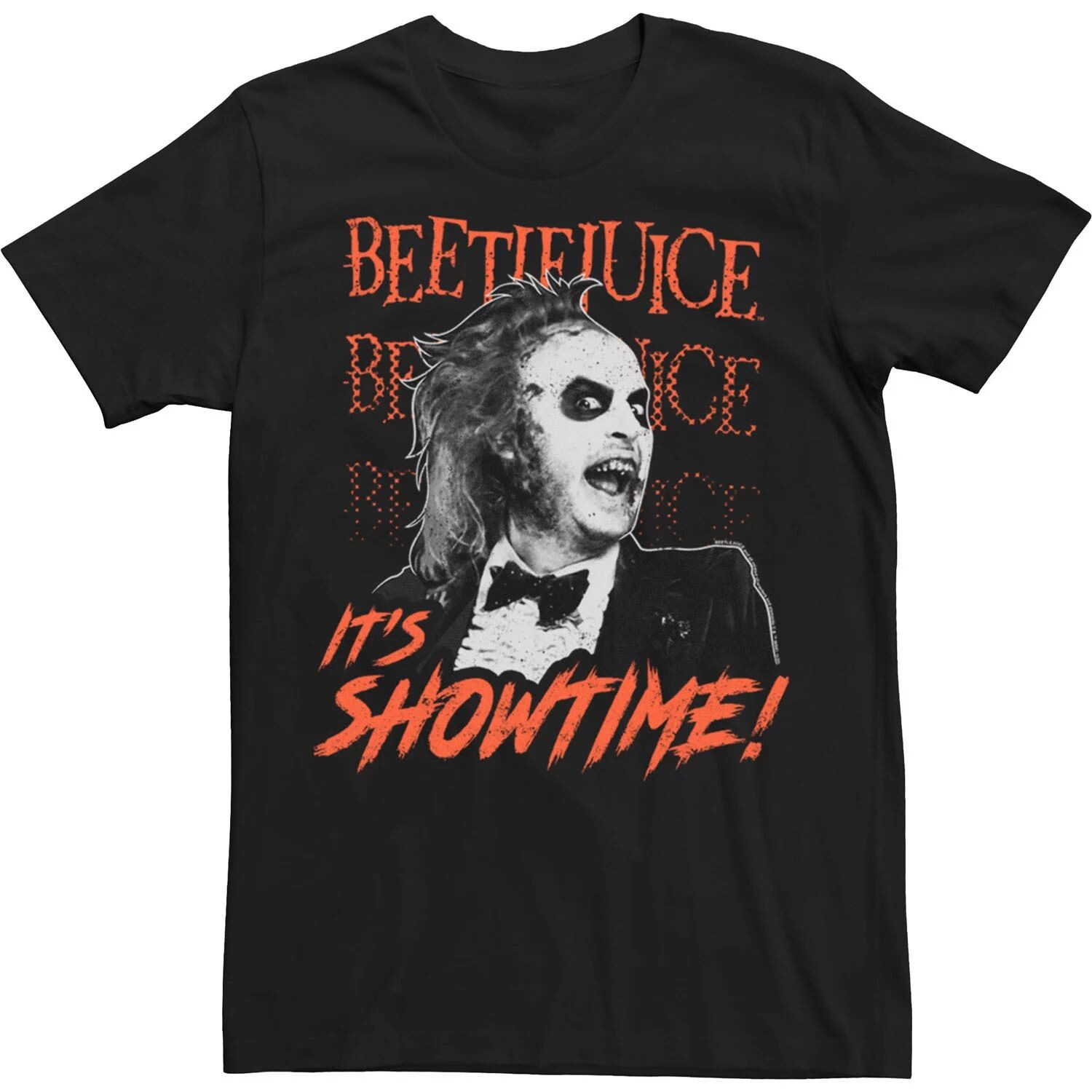 Мужская футболка Beetlejuice It's Showtime Movie Quote Licensed Character
Мужская футболка Beetlejuice It's Showtime Movie Quote Licensed Character