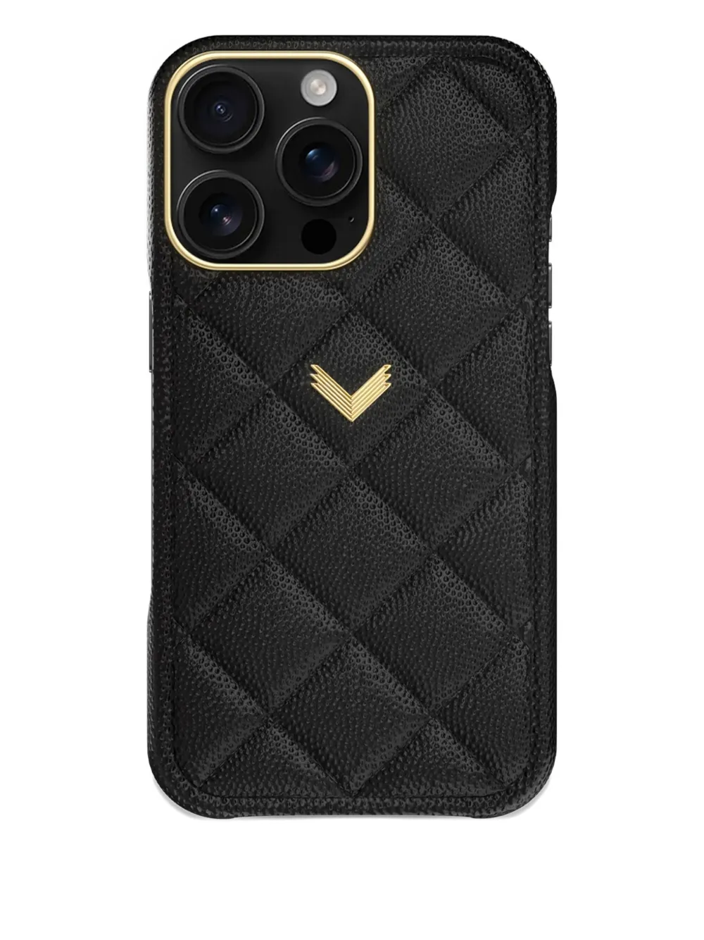 Чехол для iPhone 16 из стеганой кожи Velante, черный
Чехол для iPhone 16 из стеганой кожи Velante, черный