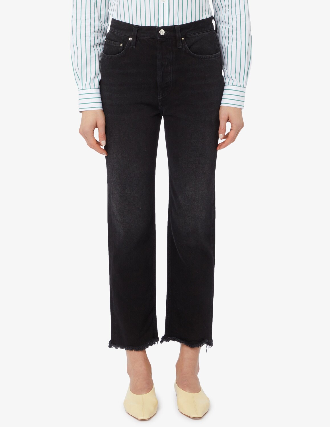 Джинсы классического кроя TOTEME, черный
Джинсы классического кроя TOTEME, черный