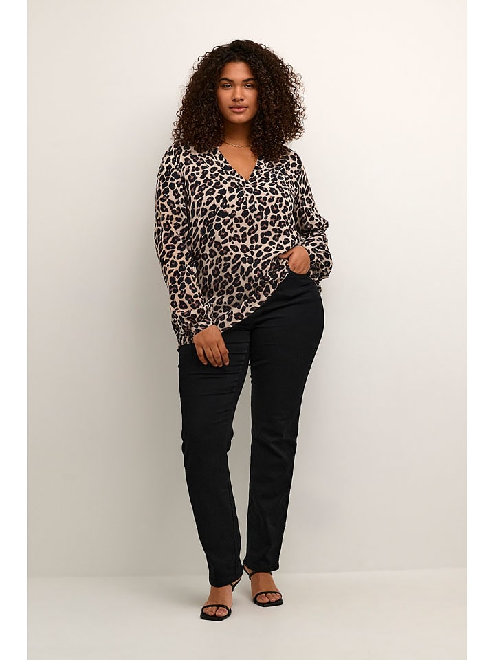 Блузка Kaffe, цвет beige/schwarz
Блузка Kaffe, цвет beige/schwarz