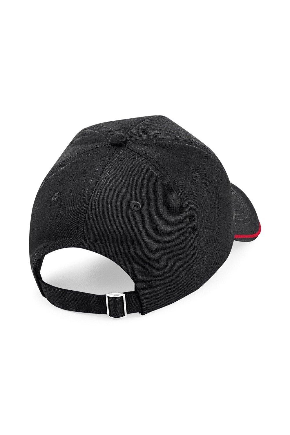 Аутентичная пятипанельная кепка с окантовкой Beechfield, черный
Аутентичная пятипанельная кепка с окантовкой Beechfield, черный