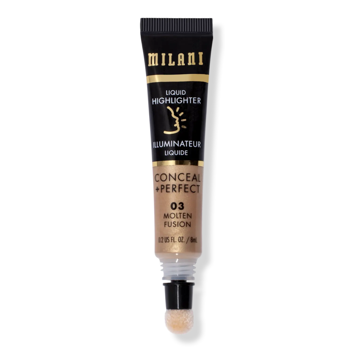 Жидкий хайлайтер из коллекции Conceal & Perfect Face Lift Milani, Molten (bronze gold)
Жидкий хайлайтер из коллекции Conceal & Perfect Face Lift Milani, Molten (bronze gold)