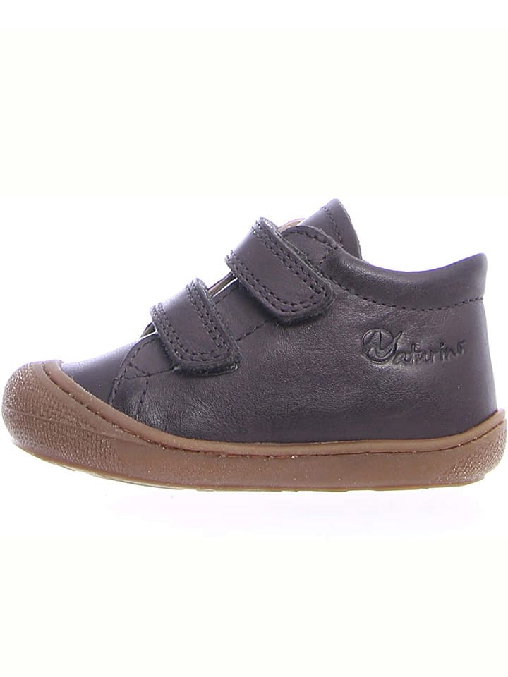 Naturino Кожаные первые прогулочные туфли "Cocoon" антрацитового цвета
Naturino Кожаные первые прогулочные туфли "Cocoon" антрацитового цвета