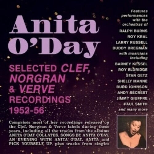CD диск O'Day, Anita: Selected Clef, Norgran & Verve Recordings 1952-56
CD диск O'Day, Anita: Selected Clef, Norgran & Verve Recordings 1952-56