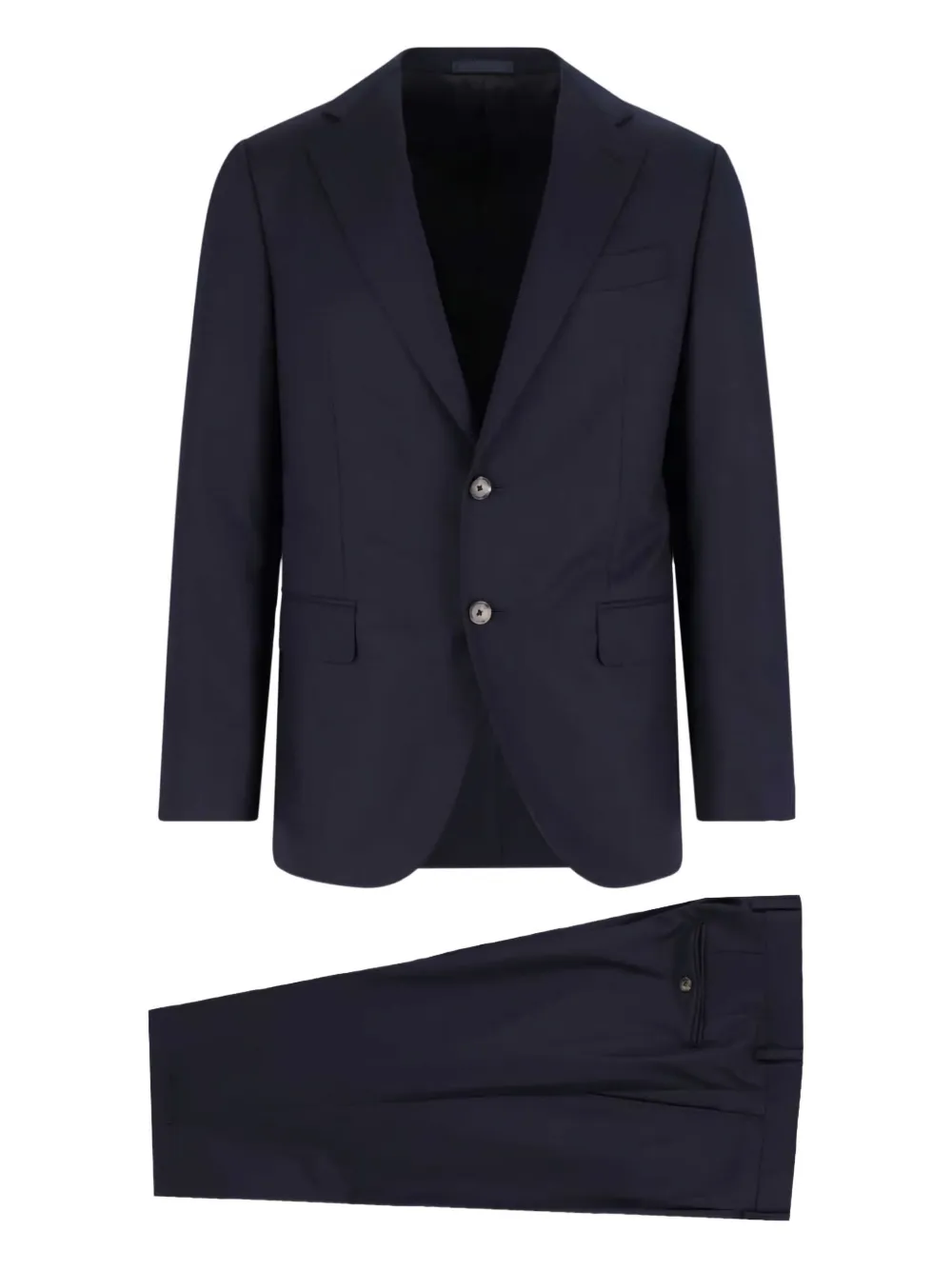 Однобортный шерстяной костюм Caruso, синий
Однобортный шерстяной костюм Caruso, синий