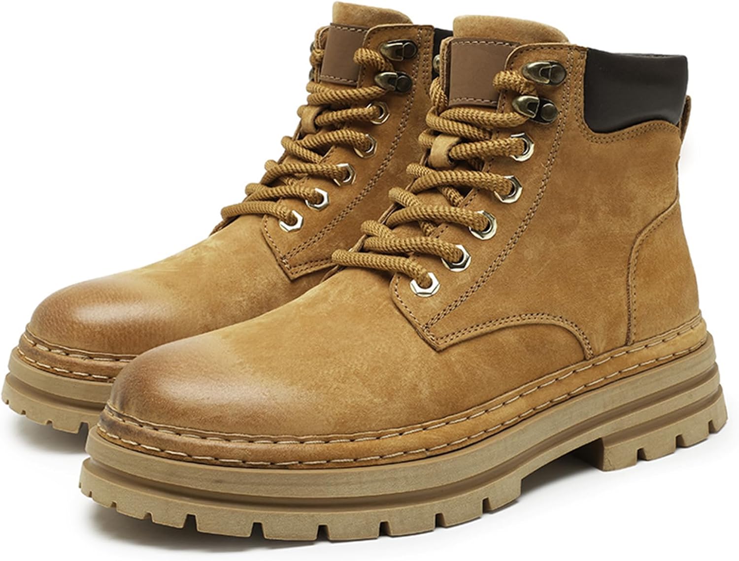 Мужские зимние туристические ботинки из натуральной кожи с модной теплой флисовой подкладкой, круглым носком, шнуровкой, высокие кроссовки для походов, комфортные, легкие, водонепроницаемые, для пеших прогулок и походов Oxneuhg, коричневый
Мужские зимние туристические ботинки из натуральной кожи с модной теплой флисовой подкладкой, круглым носком, шнуровкой, высокие кроссовки для походов, комфортные, легкие, водонепроницаемые, для пеших прогулок и походов Oxneuhg, коричневый