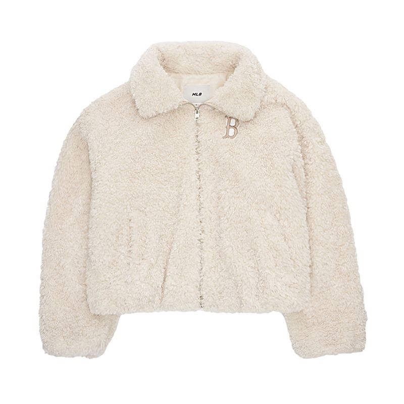 MLB Бостон Ред Сокс женское пальто с бархатной отделкой, Cream
MLB Бостон Ред Сокс женское пальто с бархатной отделкой, Cream