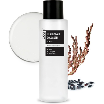 Тоник с коллагеном на основе черной улитки COXIR, 150 мл, 5,07 жидких унций 
Тоник с коллагеном на основе черной улитки COXIR, 150 мл, 5,07 жидких унций