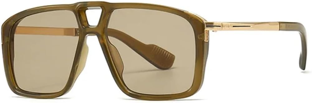 Солнцезащитные очки с защитой UV400 | Двойная перемычка, заклепки, градиентный дизайн | для женщин и мужчин, для занятий спортом на открытом воздухе и вождения DSVIGF, Olive Green Green
Солнцезащитные очки с защитой UV400 | Двойная перемычка, заклепки, градиентный дизайн | для женщин и мужчин, для занятий спортом на открытом воздухе и вождения DSVIGF, Olive Green Green