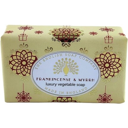 The English Soap Company Рождественское мыло «Ладан и мирра» 190г
The English Soap Company Рождественское мыло «Ладан и мирра» 190г