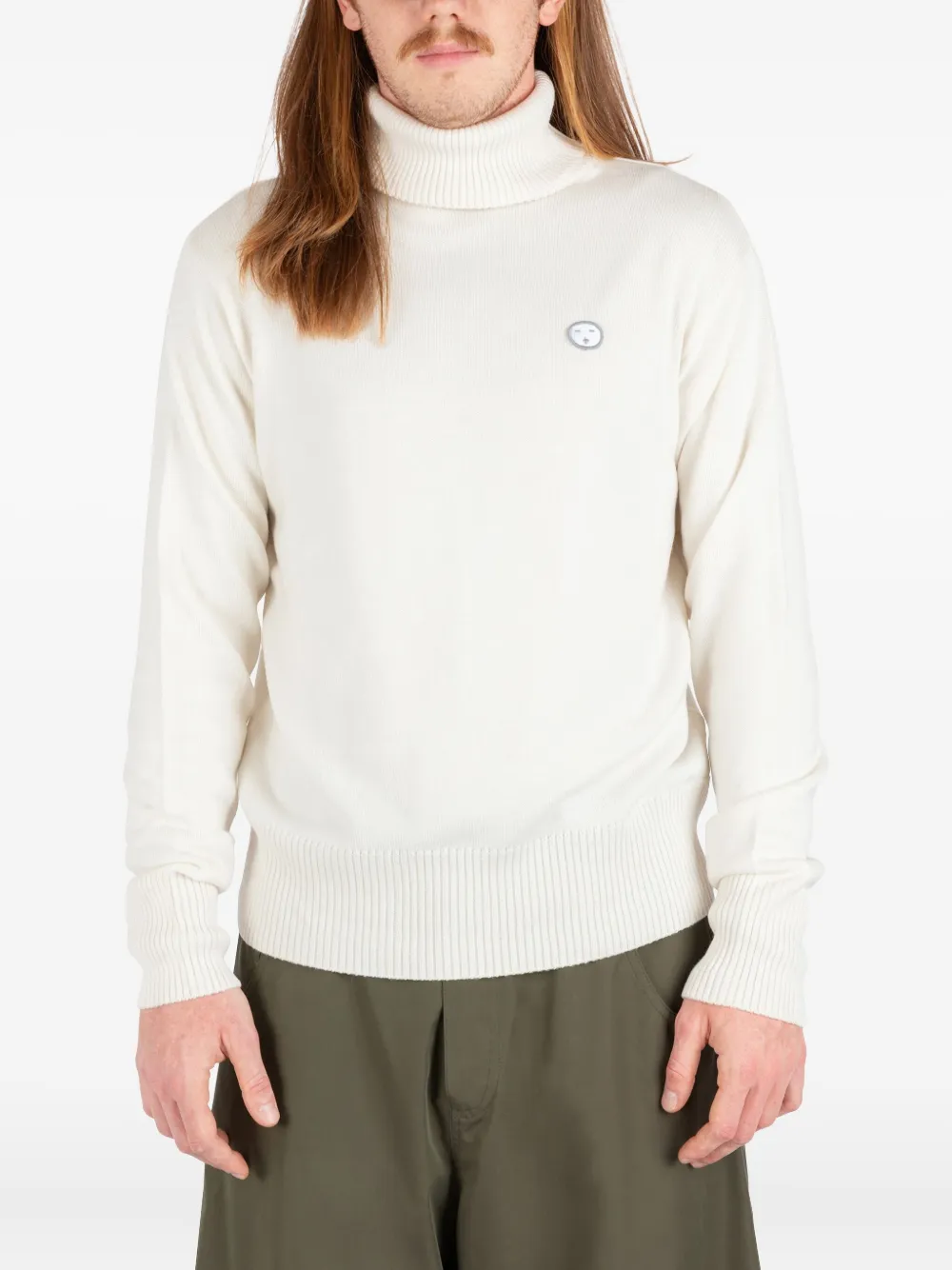 Свитер с логотипом и высоким воротом Société Anonyme, нейтральный
Свитер с логотипом и высоким воротом Société Anonyme, нейтральный