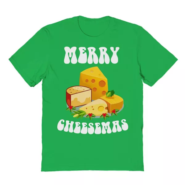 Мужская футболка с новогодним принтом "Веселого сырного Рождества" Licensed Character, цвет irish green
Мужская футболка с новогодним принтом "Веселого сырного Рождества" Licensed Character, цвет irish green