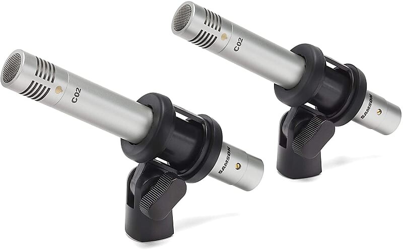 Микрофон Samson C02 Small-Diaphragm Supercardioid Pencil Condenser Mics (Stereo Pair)
Микрофон Samson C02 Small-Diaphragm Supercardioid Pencil Condenser Mics (Stereo Pair)
