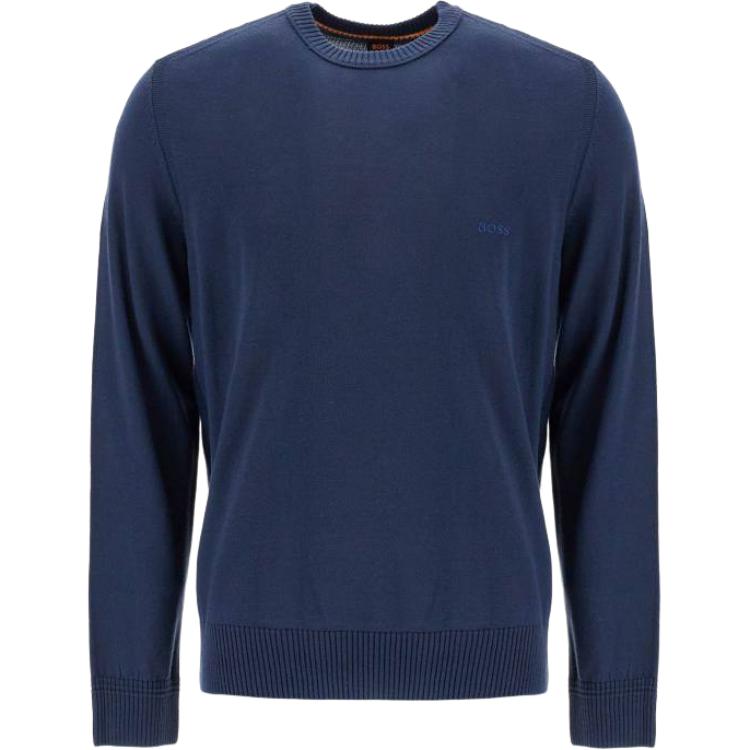 Свитер с вышивкой логотипа Boss HUGO BOSS, темно-синий
Свитер с вышивкой логотипа Boss HUGO BOSS, темно-синий
