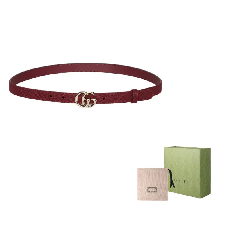 GUCCI Тонкий ремень GG Marmont, Red
GUCCI Тонкий ремень GG Marmont, Red