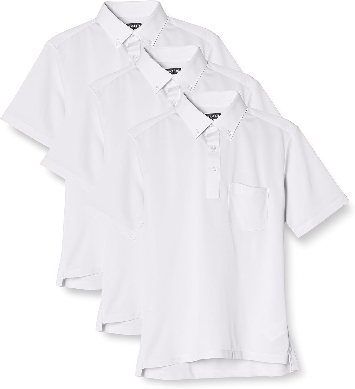 Комплект из 3 мужских поло Smart Biz Biz, не требующих глажки, с коротким рукавом, полностью не требующих глажки, белый
Комплект из 3 мужских поло Smart Biz Biz, не требующих глажки, с коротким рукавом, полностью не требующих глажки, белый