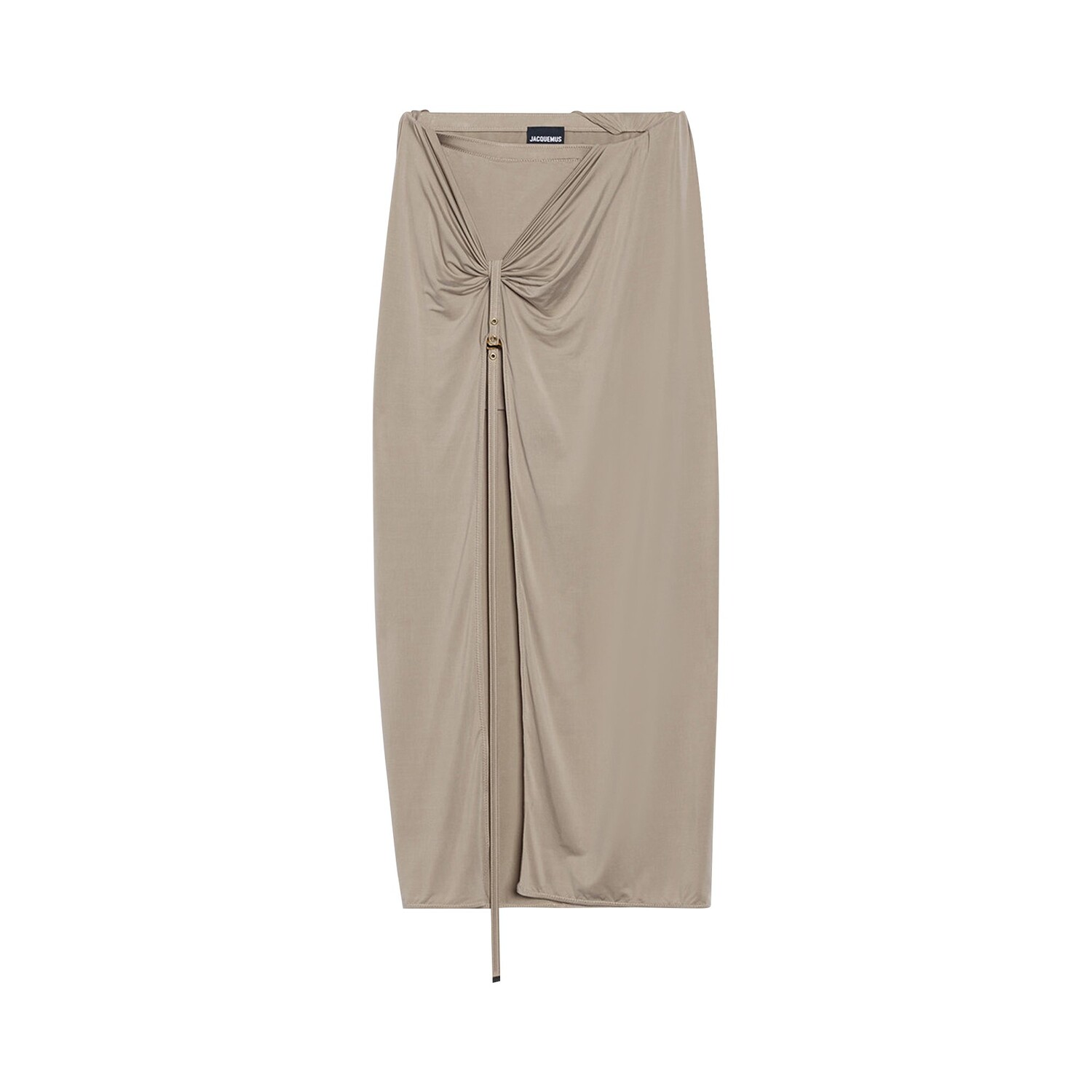 Юбка миди Jacquemus La Jupe Pareo Croissant Светлый хаки
Юбка миди Jacquemus La Jupe Pareo Croissant Светлый хаки