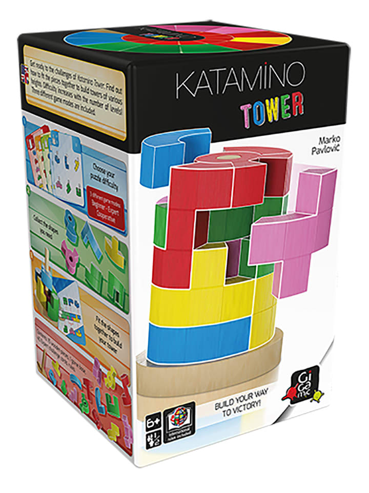 Игра «Башня Катамино» с выкладыванием плиток - для детей от 6 лет и старше
Игра «Башня Катамино» с выкладыванием плиток - для детей от 6 лет и старше