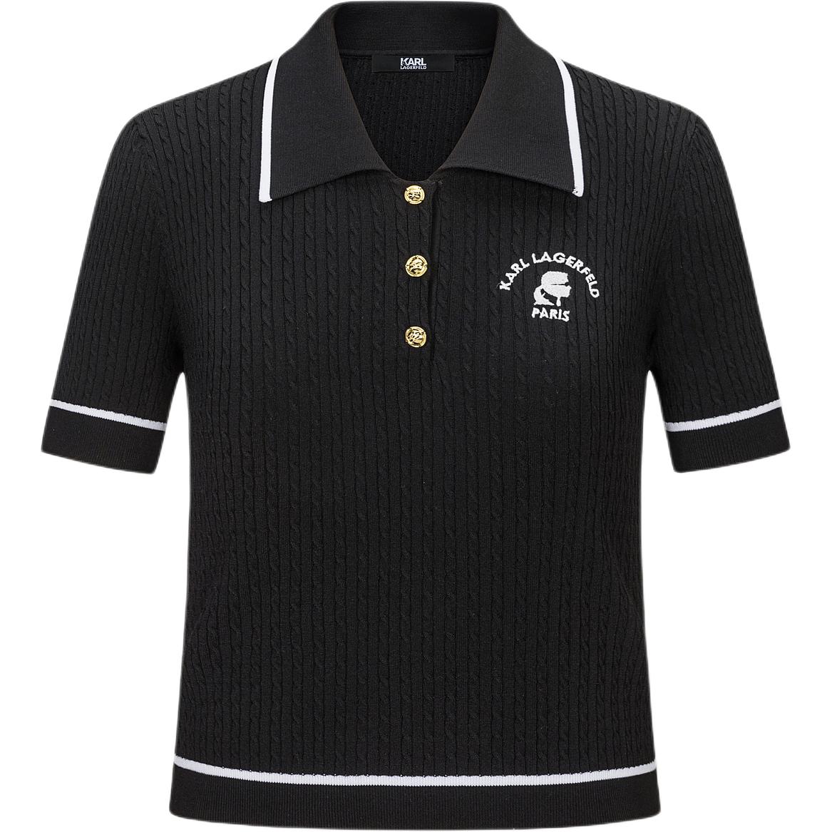 Футболка поло KARL LAGERFELD женская черная KARL LAGERFELD / Karl Lagerfeld Jeans
Футболка поло KARL LAGERFELD женская черная KARL LAGERFELD / Karl Lagerfeld Jeans