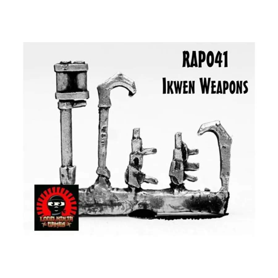 Иквен Оружие, Loud Ninja Games - Miniatures (15mm)
Иквен Оружие, Loud Ninja Games - Miniatures (15mm)