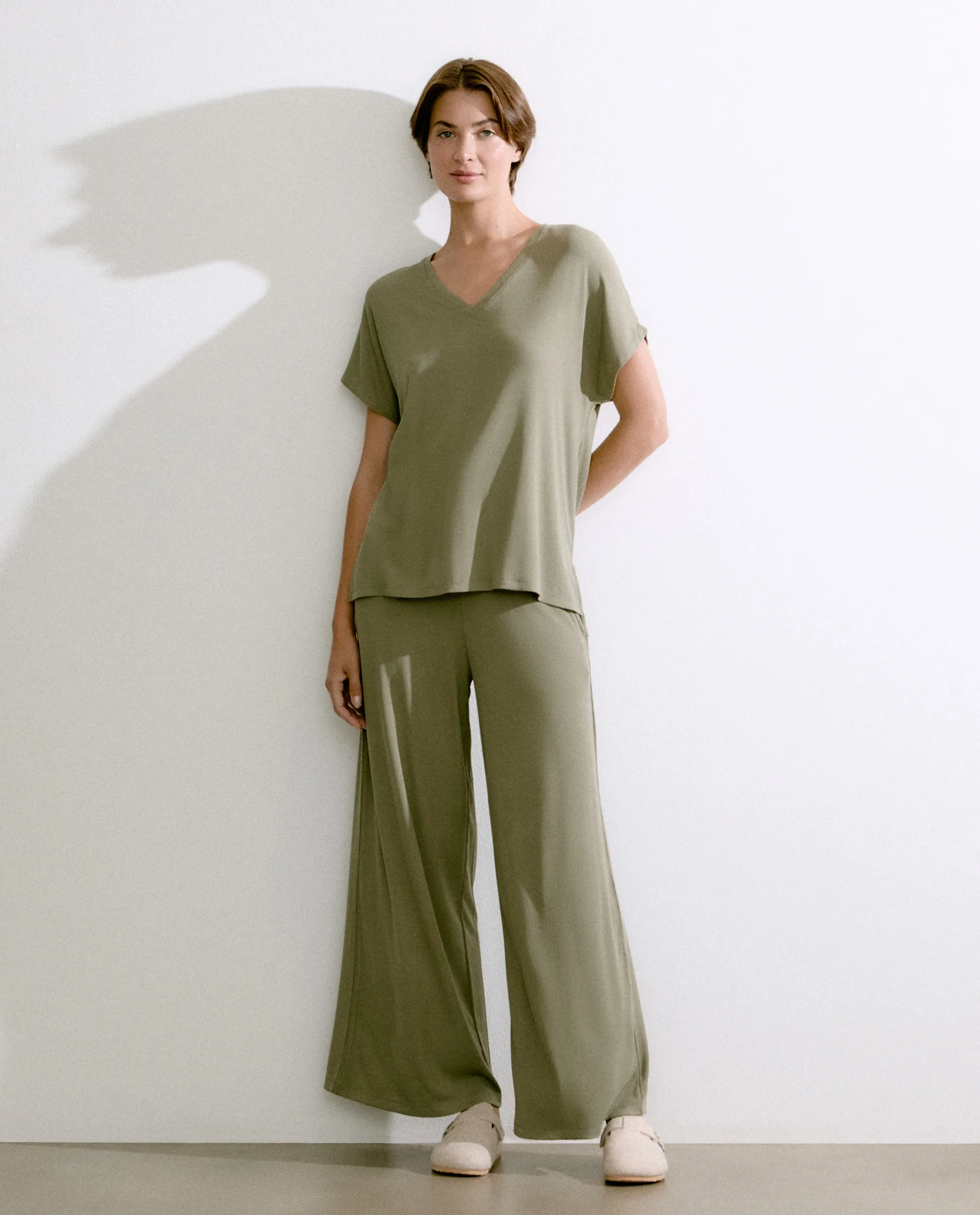 Женские длинные брюки Énfasis, хаки
Женские длинные брюки Énfasis, хаки