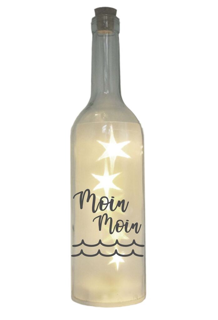 Светодиодная бутылка с мотивом Moin Moin Wave, серая, 29 см, лампа для бутылочного освещения с надписью North Sea Baltic Sea Sea WB wohn trends, серый
Светодиодная бутылка с мотивом Moin Moin Wave, серая, 29 см, лампа для бутылочного освещения с надписью North Sea Baltic Sea Sea WB wohn trends, серый