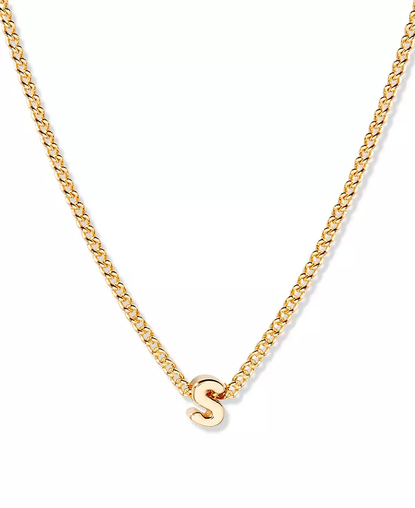 Позолоченное короткое мини-колье с инициалами Киры Brook & York, gold-s
Позолоченное короткое мини-колье с инициалами Киры Brook & York, gold-s