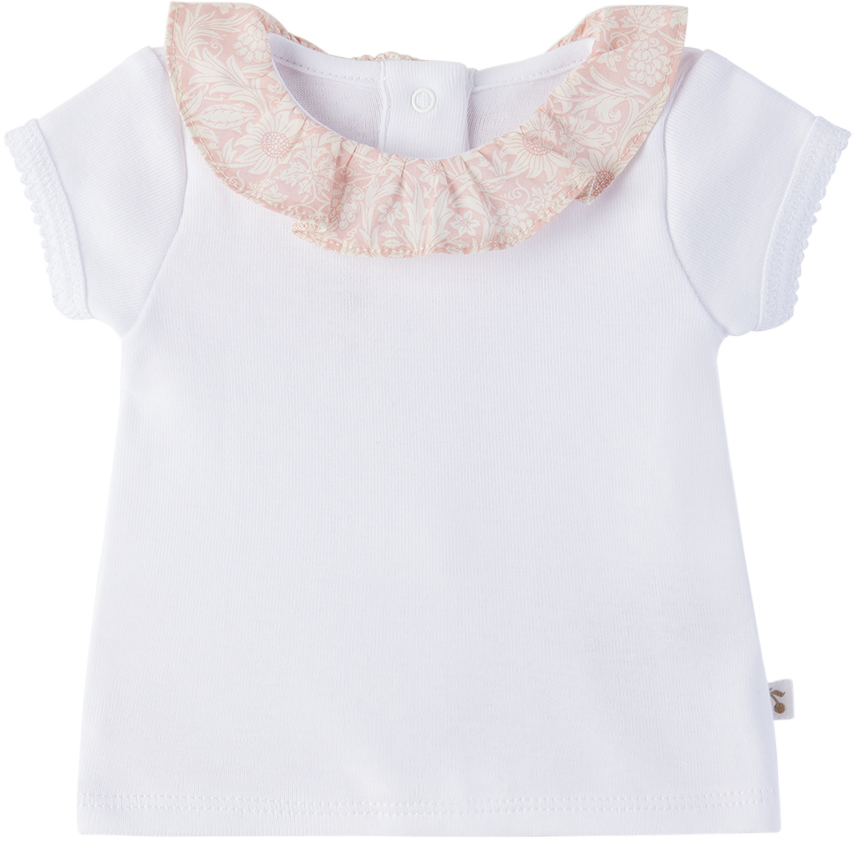 Комплект из трех предметов «Floria» нежно-розового и белого цвета Bonpoint
Комплект из трех предметов «Floria» нежно-розового и белого цвета Bonpoint