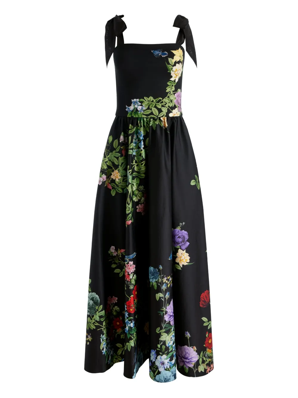 Платье миди с цветочным принтом и завязками Alice + Olivia, черный
Платье миди с цветочным принтом и завязками Alice + Olivia, черный