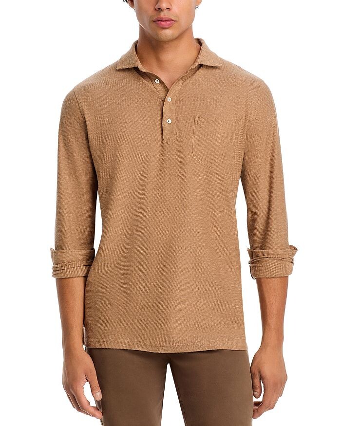 Рубашка поло с длинными рукавами Peter Millar Ramble из хлопка и кашемира, коричневый
Рубашка поло с длинными рукавами Peter Millar Ramble из хлопка и кашемира, коричневый
