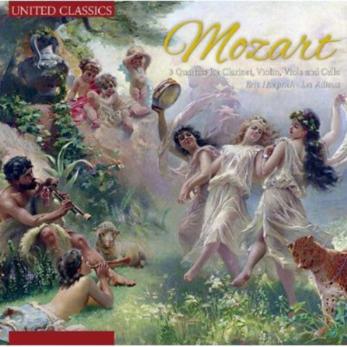 CD диск Mozart / Ensemble Les Adieux / Selo: 3 Quartets for Clarinet Violin Viola & Cello
CD диск Mozart / Ensemble Les Adieux / Selo: 3 Quartets for Clarinet Violin Viola & Cello