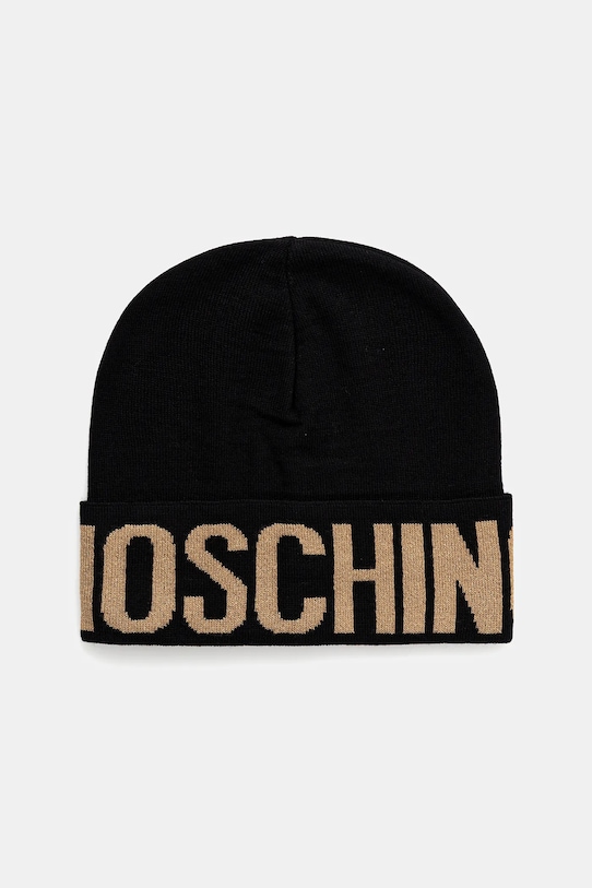 Шерстяная шапка Moschino, черный
Шерстяная шапка Moschino, черный