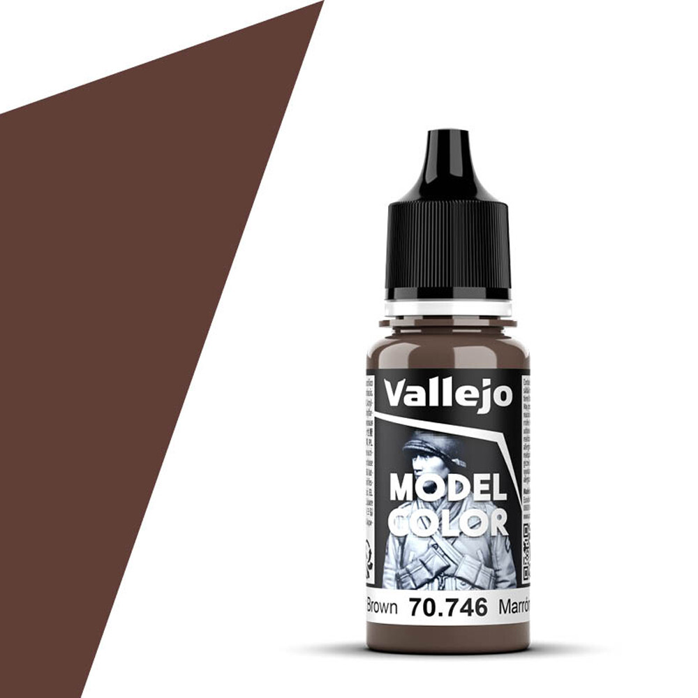 Аксессуары Vallejo Model Color: Chestnut Brown (18ml) 
Аксессуары Vallejo Model Color: Chestnut Brown (18ml)