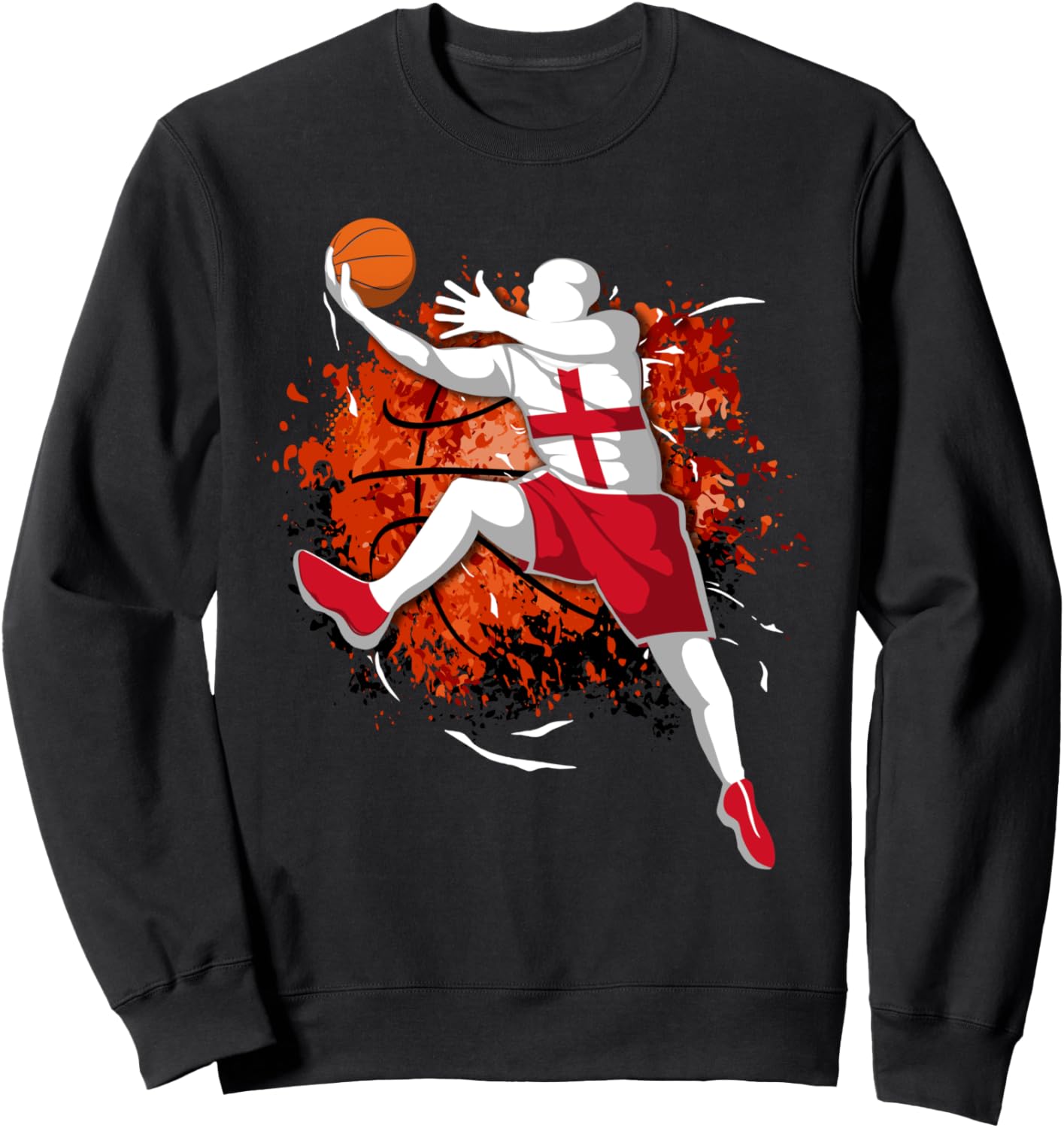 Толстовка с флагом Англии по баскетболу - спортивная толстовка для любителей баскетбола Англии, черная Teeisle England Basketball, Черный, Толстовка с флагом Англии по баскетболу - спортивная толстовка для любителей баскетбола Англии, черная Teeisle Engla
Толстовка с флагом Англии по баскетболу - спортивная толстовка для любителей баскетбола Англии, черная Teeisle England Basketball, Черный, Толстовка с флагом Англии по баскетболу - спортивная толстовка для любителей баскетбола Англии, черная Teeisle Engla