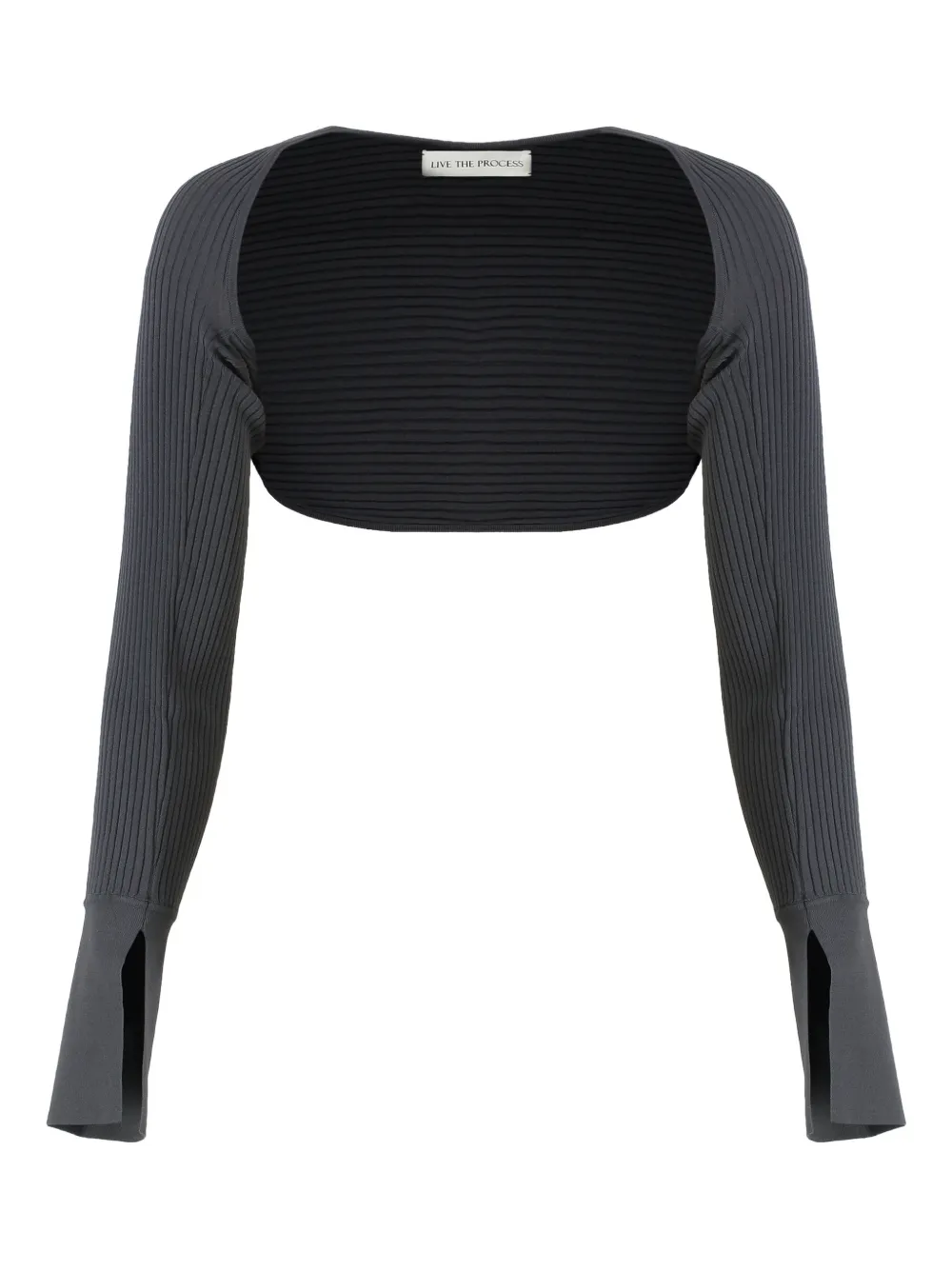 Ребристый болеро Leda Live The Process, серый
Ребристый болеро Leda Live The Process, серый