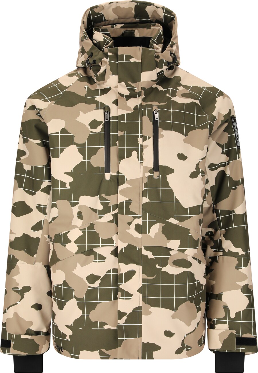 Спортивная куртка SLOPE Kenai, бежевый/темно-зеленый
Спортивная куртка SLOPE Kenai, бежевый/темно-зеленый