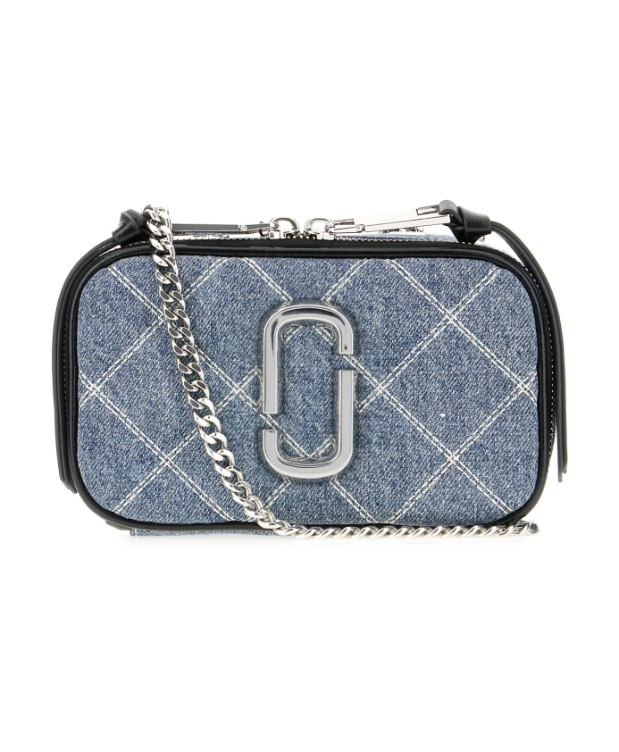 Стеганая джинсовая сумка Softshot Marc Jacobs, синий
Стеганая джинсовая сумка Softshot Marc Jacobs, синий
