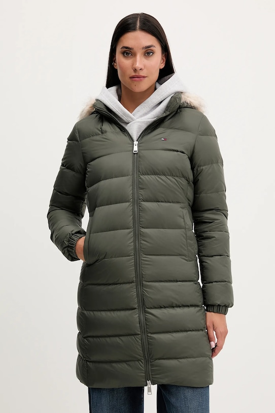 Пуховик Tommy Jeans, зеленый
Пуховик Tommy Jeans, зеленый