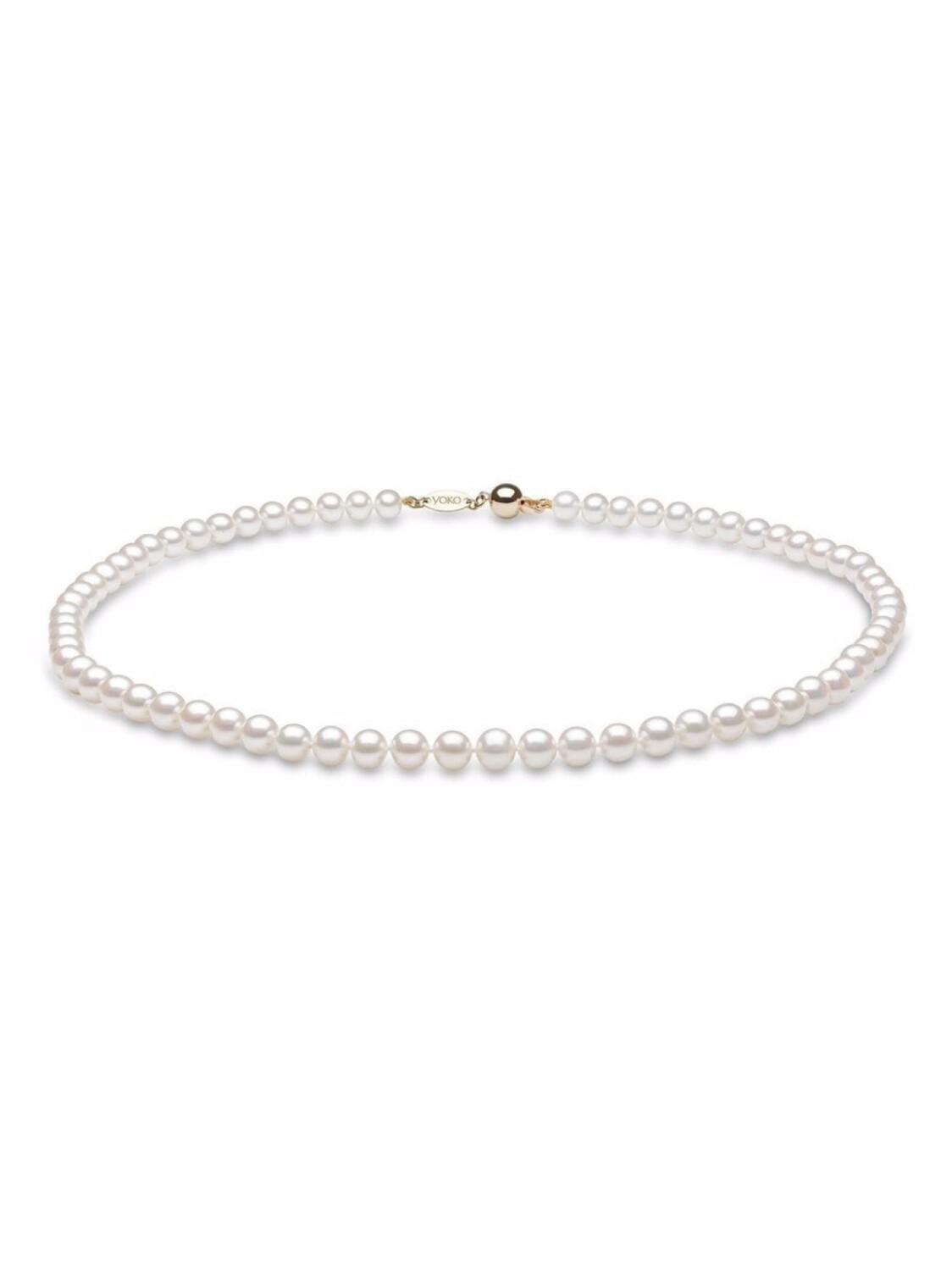 Колье Classic из желтого золота с жемчугом 6 мм Yoko London, золотой
Колье Classic из желтого золота с жемчугом 6 мм Yoko London, золотой