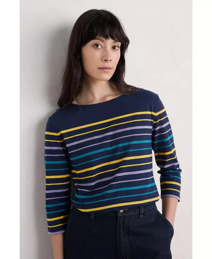 Женский топ Sailor с рукавом три четверти Seasalt Cornwall, синий
Женский топ Sailor с рукавом три четверти Seasalt Cornwall, синий