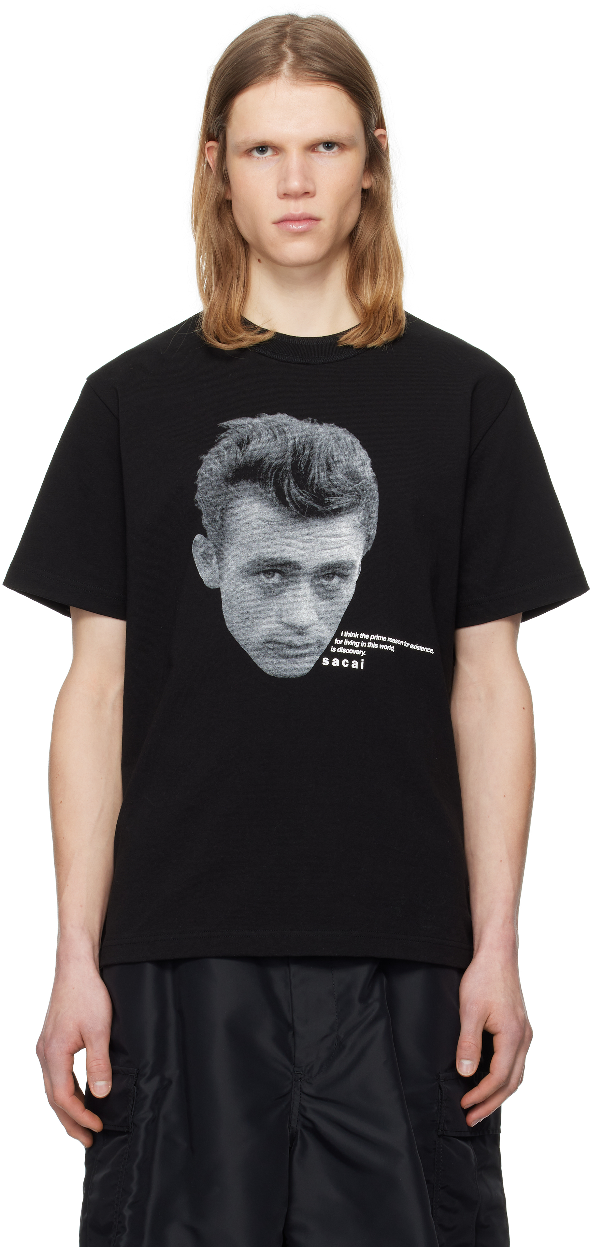 Футболка Джеймса Дина sacai, черный
Футболка Джеймса Дина sacai, черный