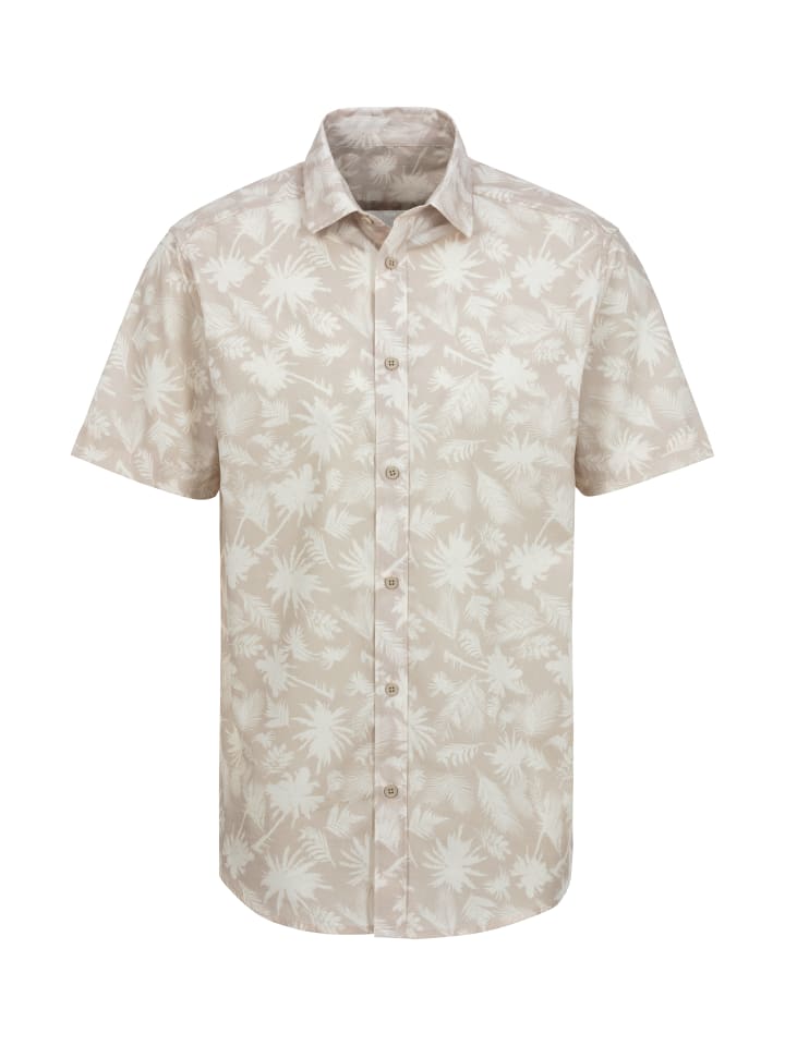 Гавайская рубашка с бежевым принтом Beach Time
Гавайская рубашка с бежевым принтом Beach Time