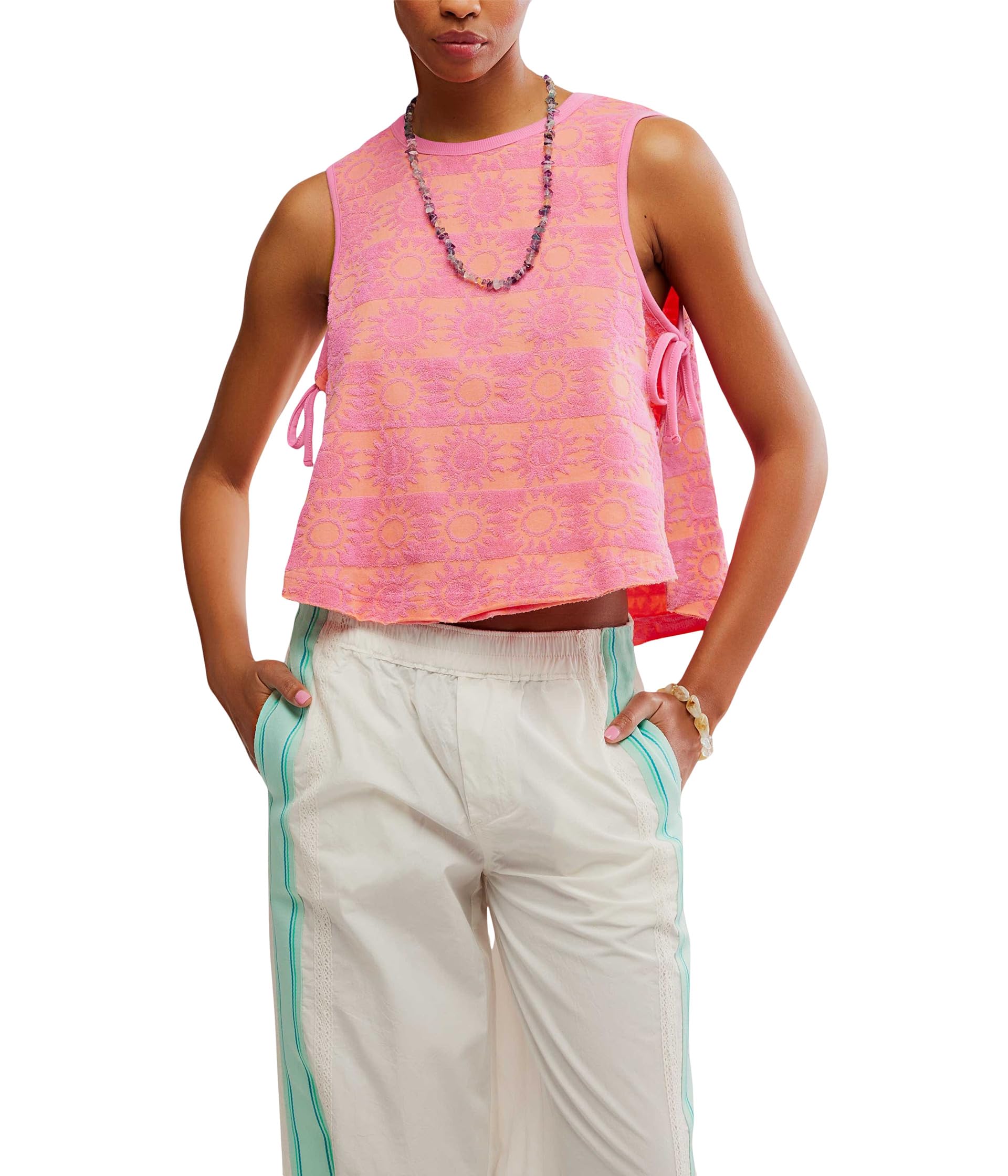 Топ Free People Towel Terry Top, Pink Combo
Топ Free People Towel Terry Top, Pink Combo