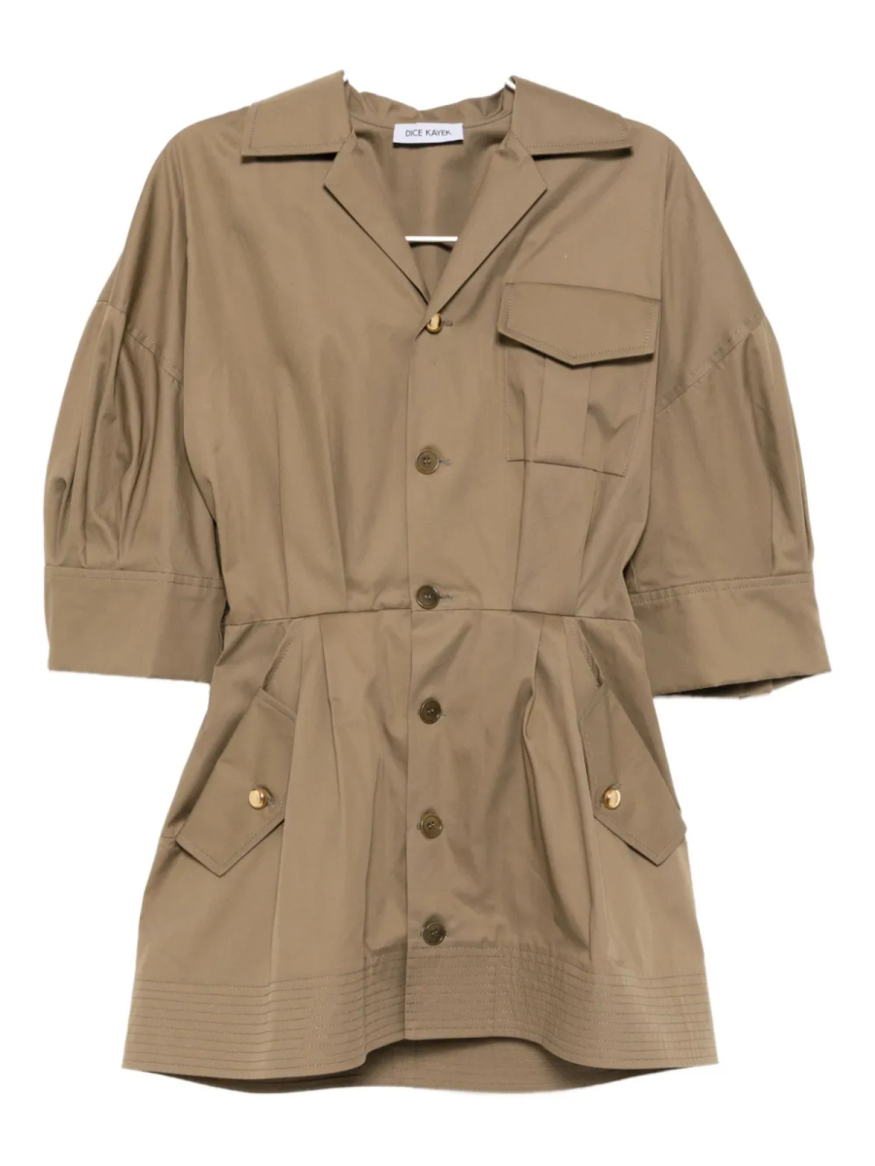 Мини-платье Dice Kayek в стиле сафари, коричневый
Мини-платье Dice Kayek в стиле сафари, коричневый