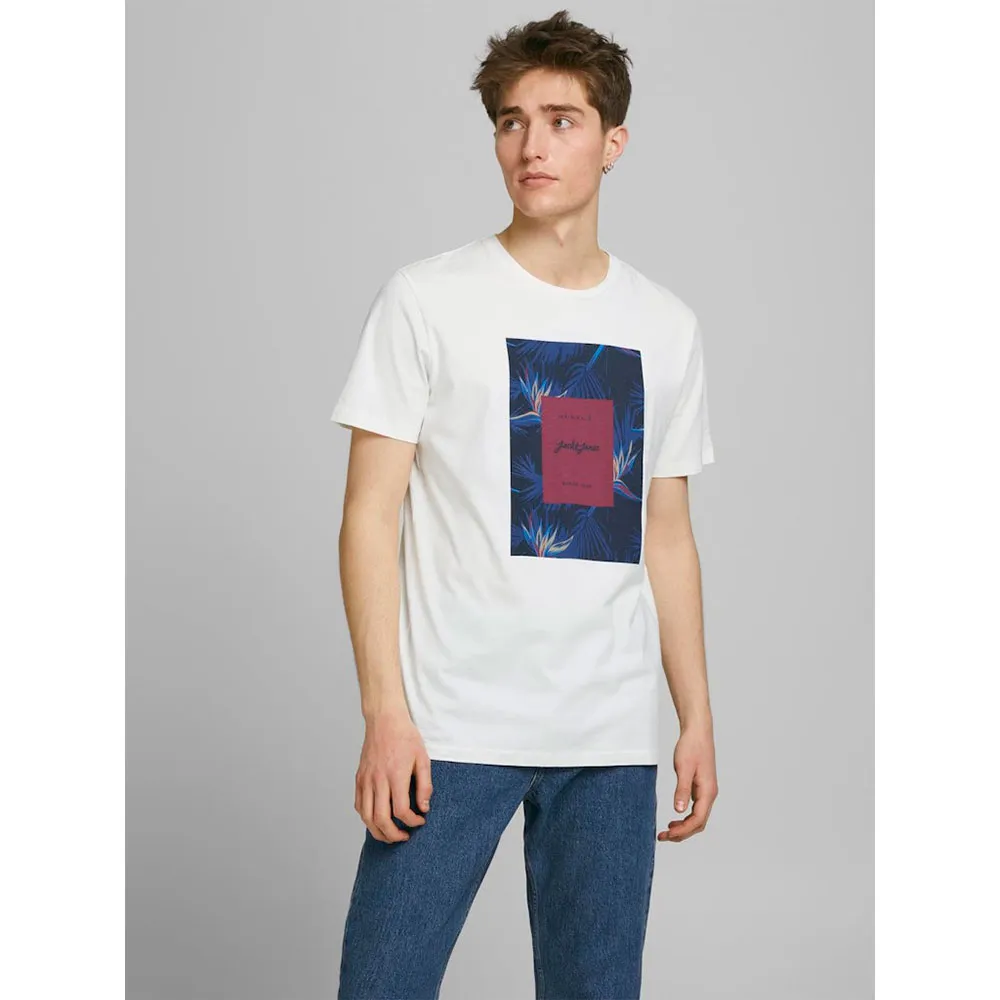 Футболка с коротким рукавом Jack & Jones Florall Print, белый
Футболка с коротким рукавом Jack & Jones Florall Print, белый