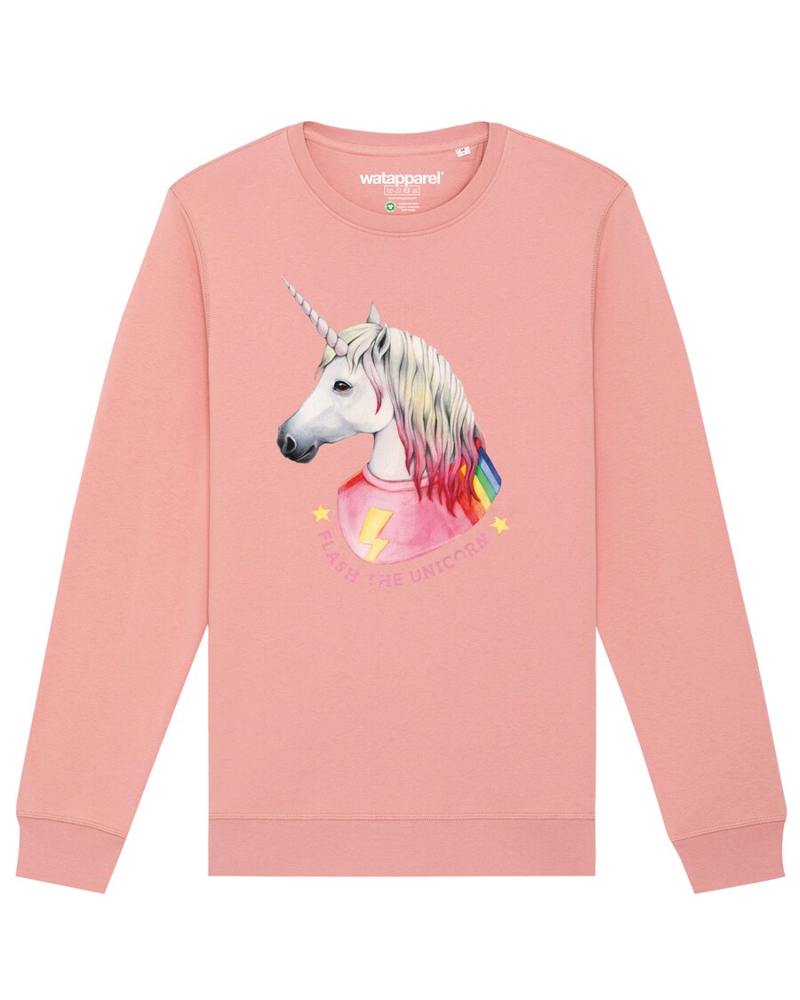 Свитер Watapparel Sweatshirt Flash, the unicorn, розовый
Свитер Watapparel Sweatshirt Flash, the unicorn, розовый